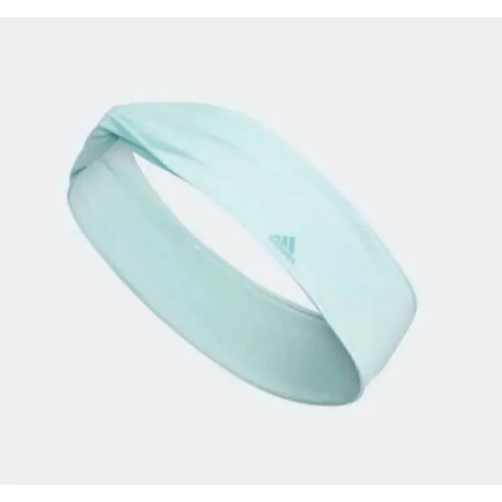 NEW Adidas Womens Alphaskin Twist Headband HALO MINT GREEN B8